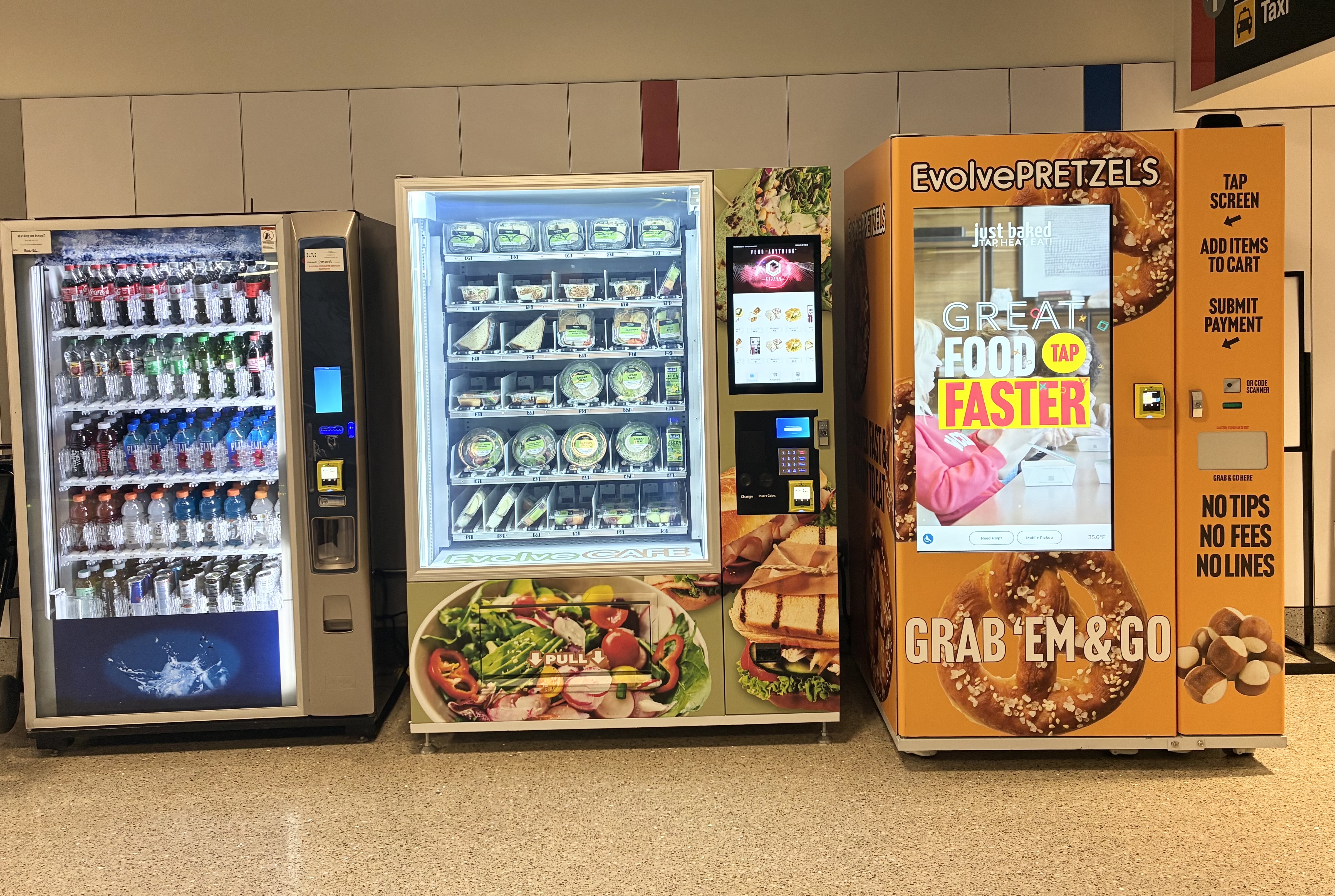 Evolvending Vending Machines