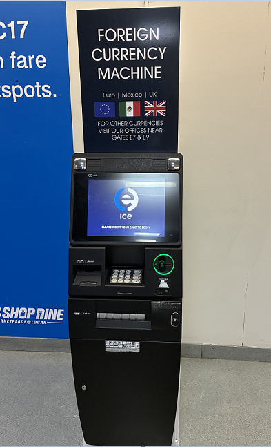 ICE Foreign Currency Exchange ATM