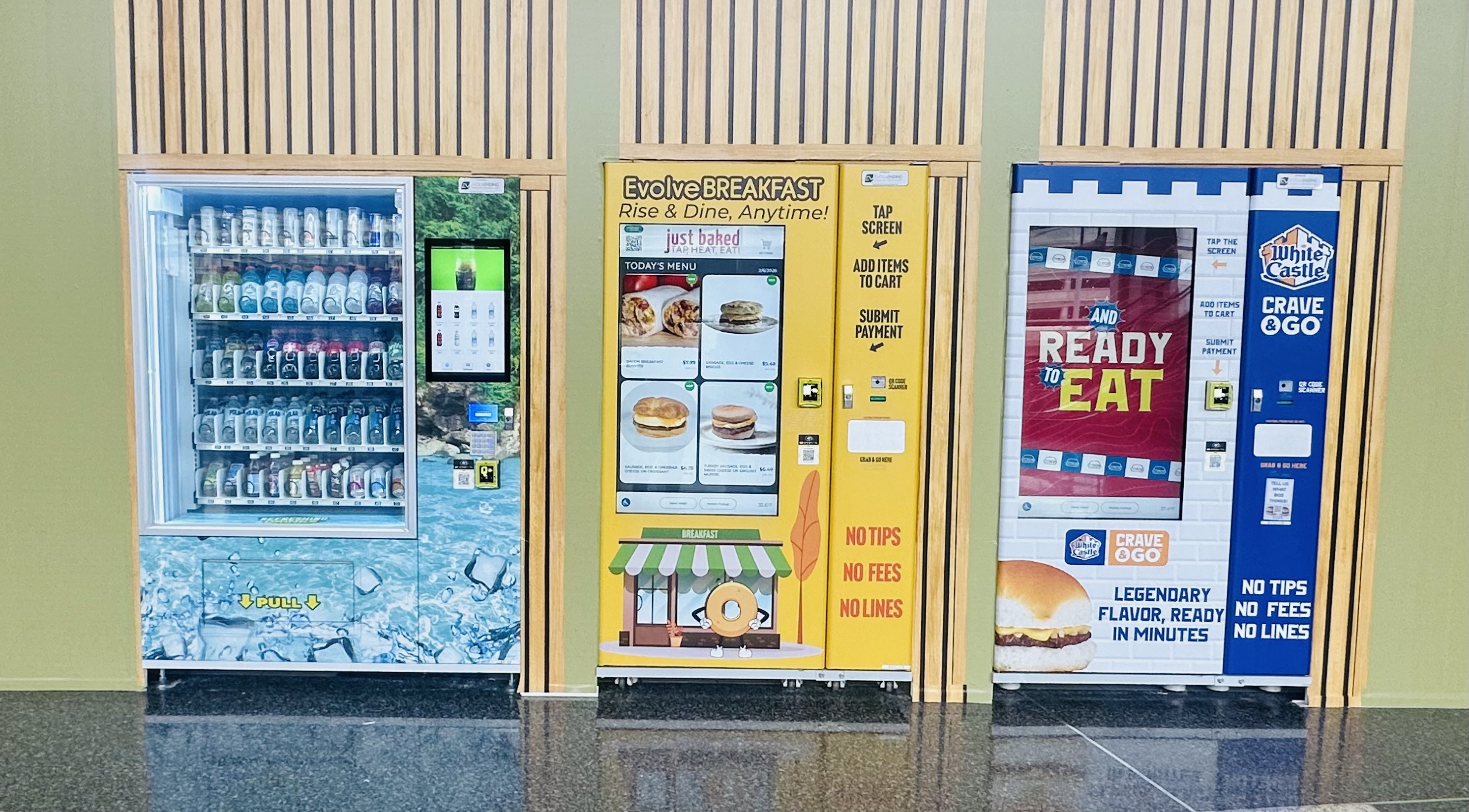 Evolvending Vending Machines