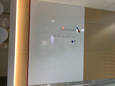American Airlines Admirals Lounge